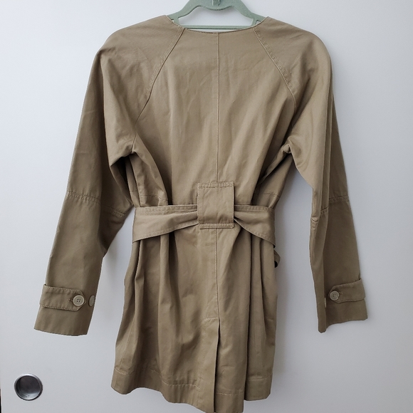 Acne Jeans Cotton Tie-Front Jacket in Size 36 - Picture 10 of 10